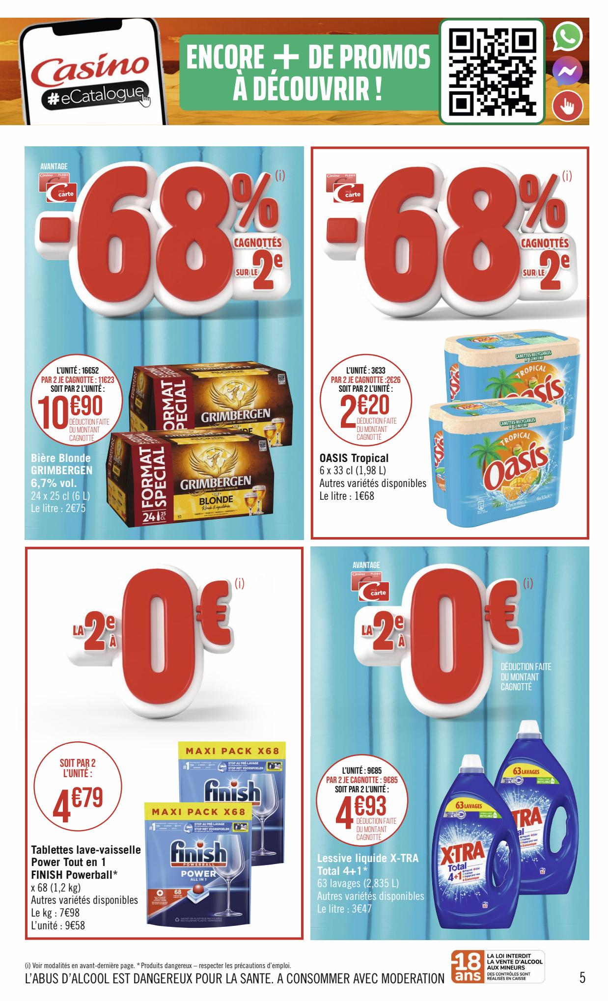 Catalogue Géant Casino 6 – 20 Août 2023 Page 5