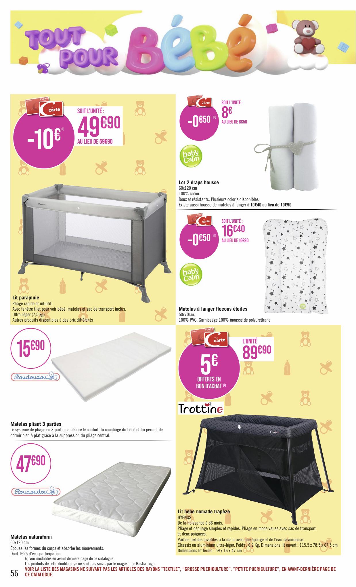 Catalogue Géant Casino 6 – 20 Août 2023 Page 56