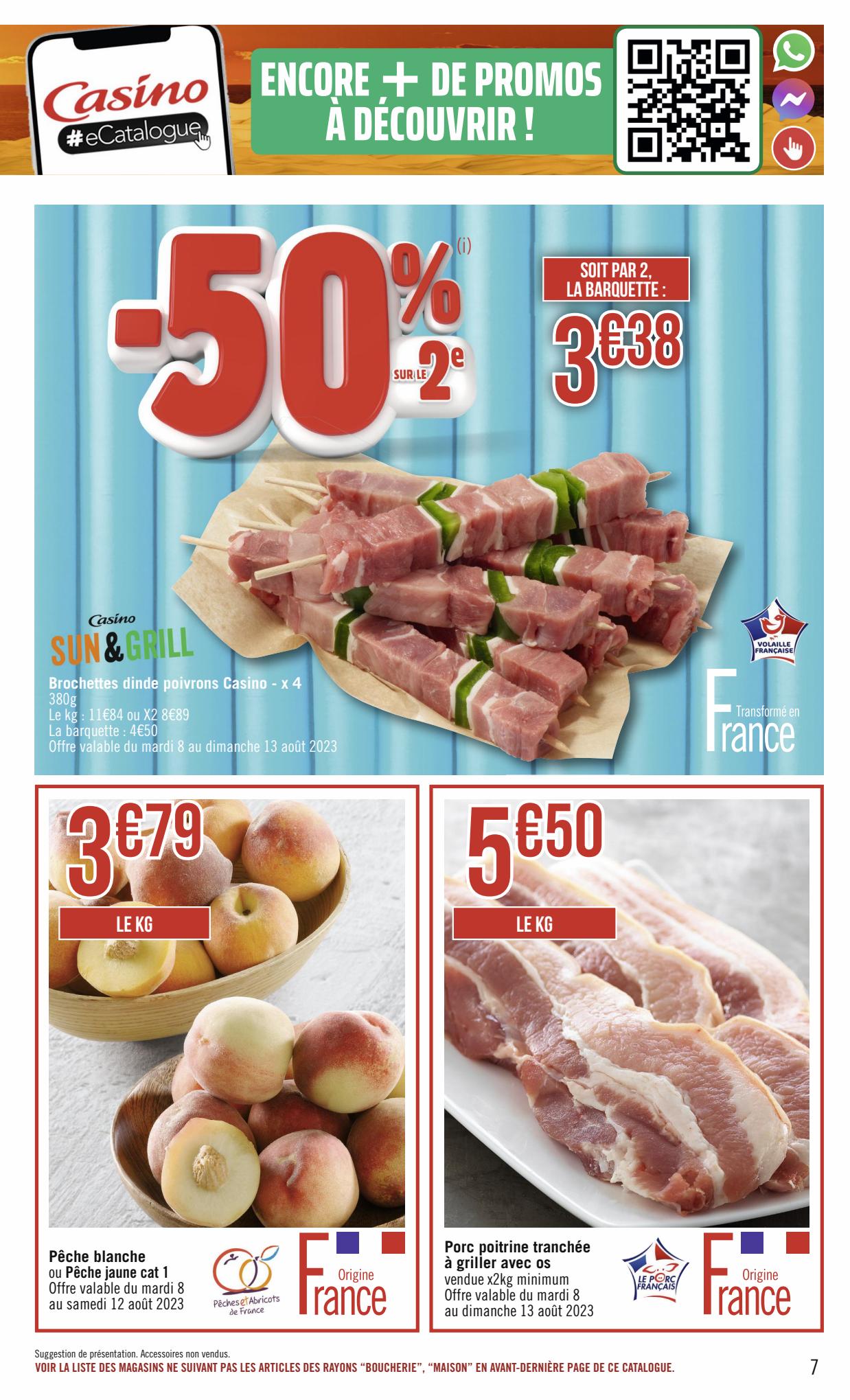 Catalogue Géant Casino 6 – 20 Août 2023 Page 7