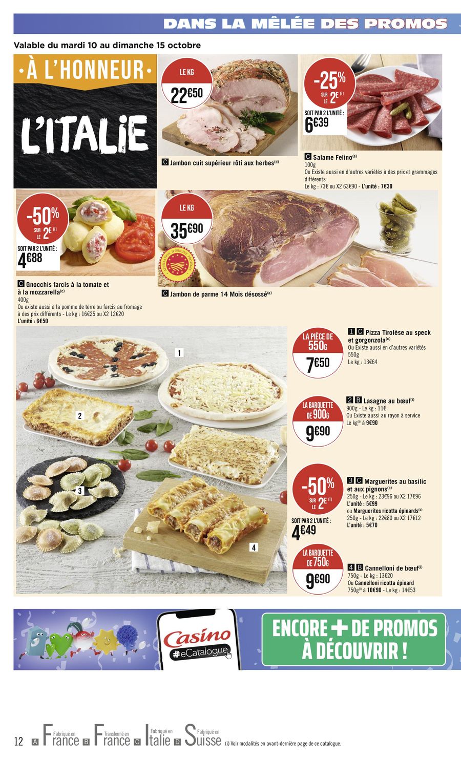 Catalogue Géant Casino 9 – 22 Octobre 2023 Page 12