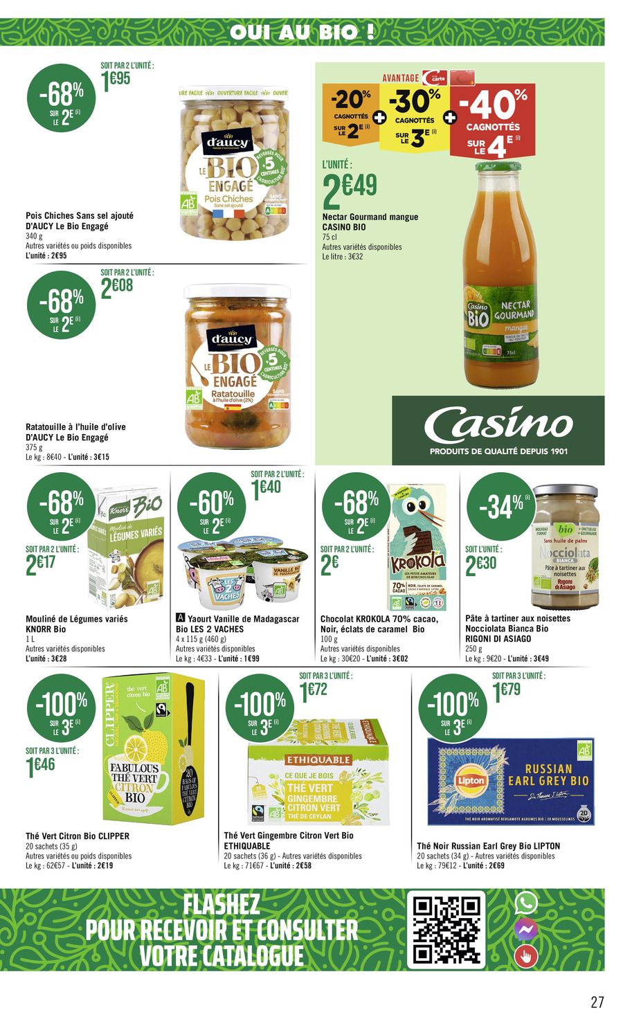 Catalogue Géant Casino 9 – 22 Octobre 2023 Page 27