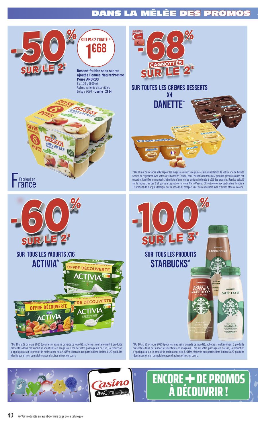 Catalogue Géant Casino 9 – 22 Octobre 2023 Page 40