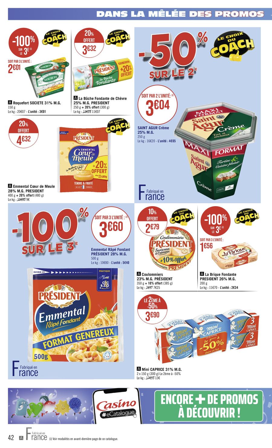 Catalogue Géant Casino 9 – 22 Octobre 2023 Page 42