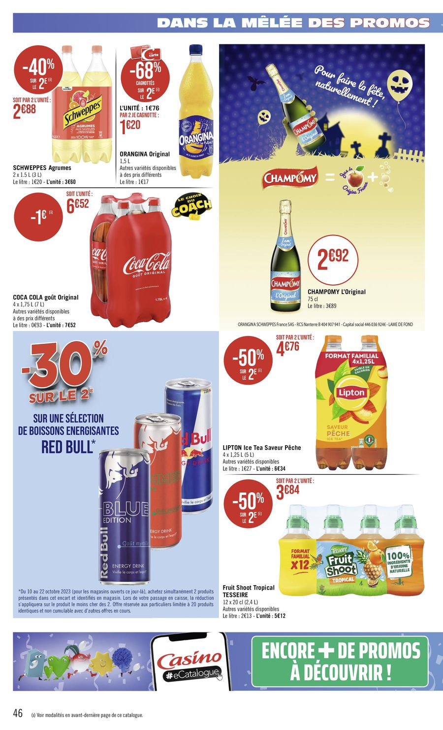Catalogue Géant Casino 9 – 22 Octobre 2023 Page 46