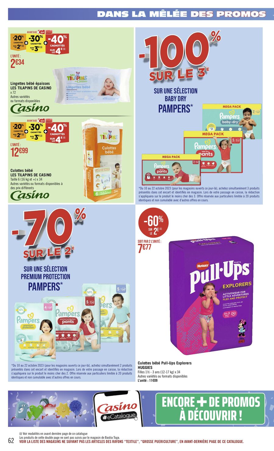 Catalogue Géant Casino 9 – 22 Octobre 2023 Page 62