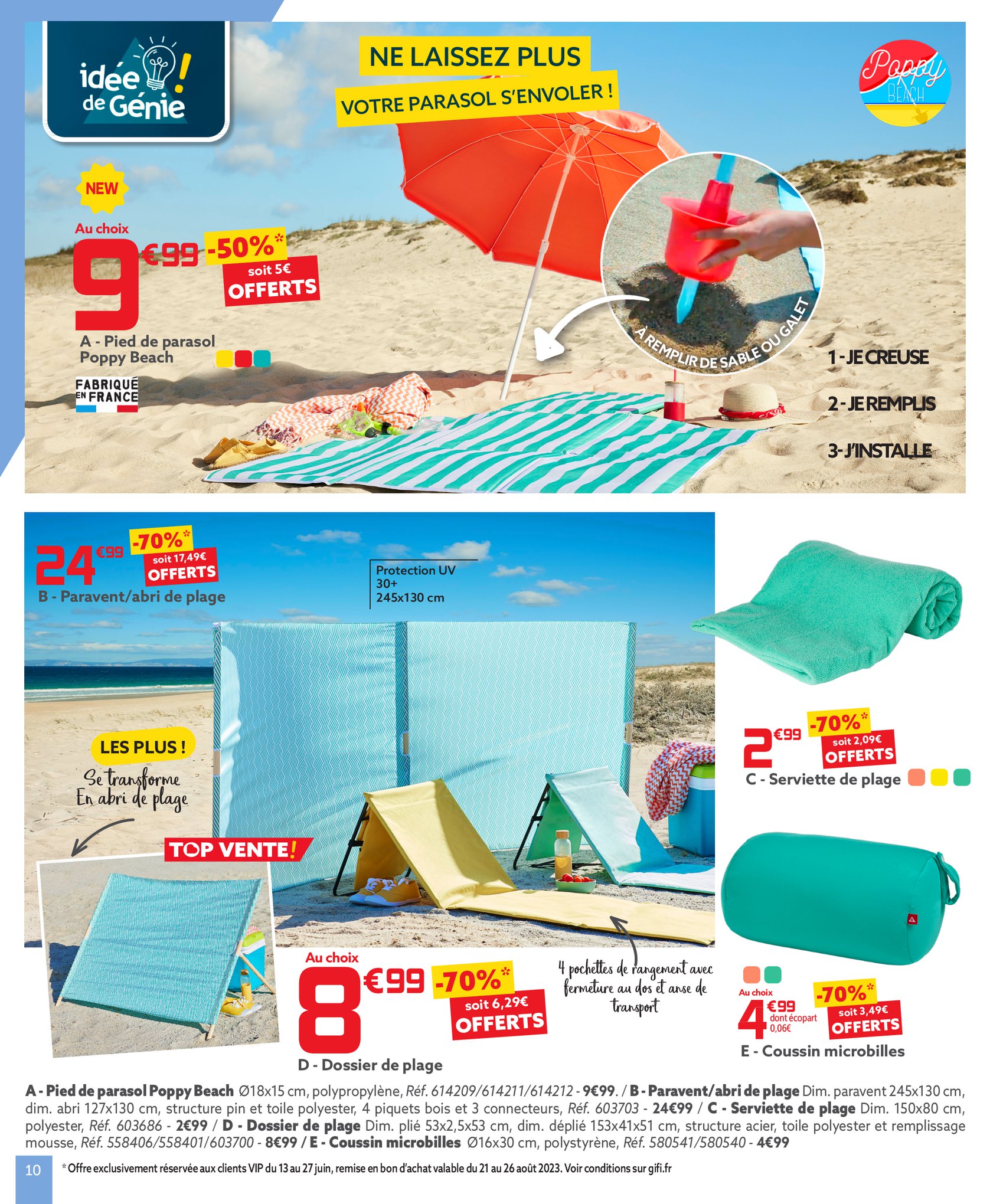 Catalogue GiFi 13 – 26 Juin 2023 Page 10