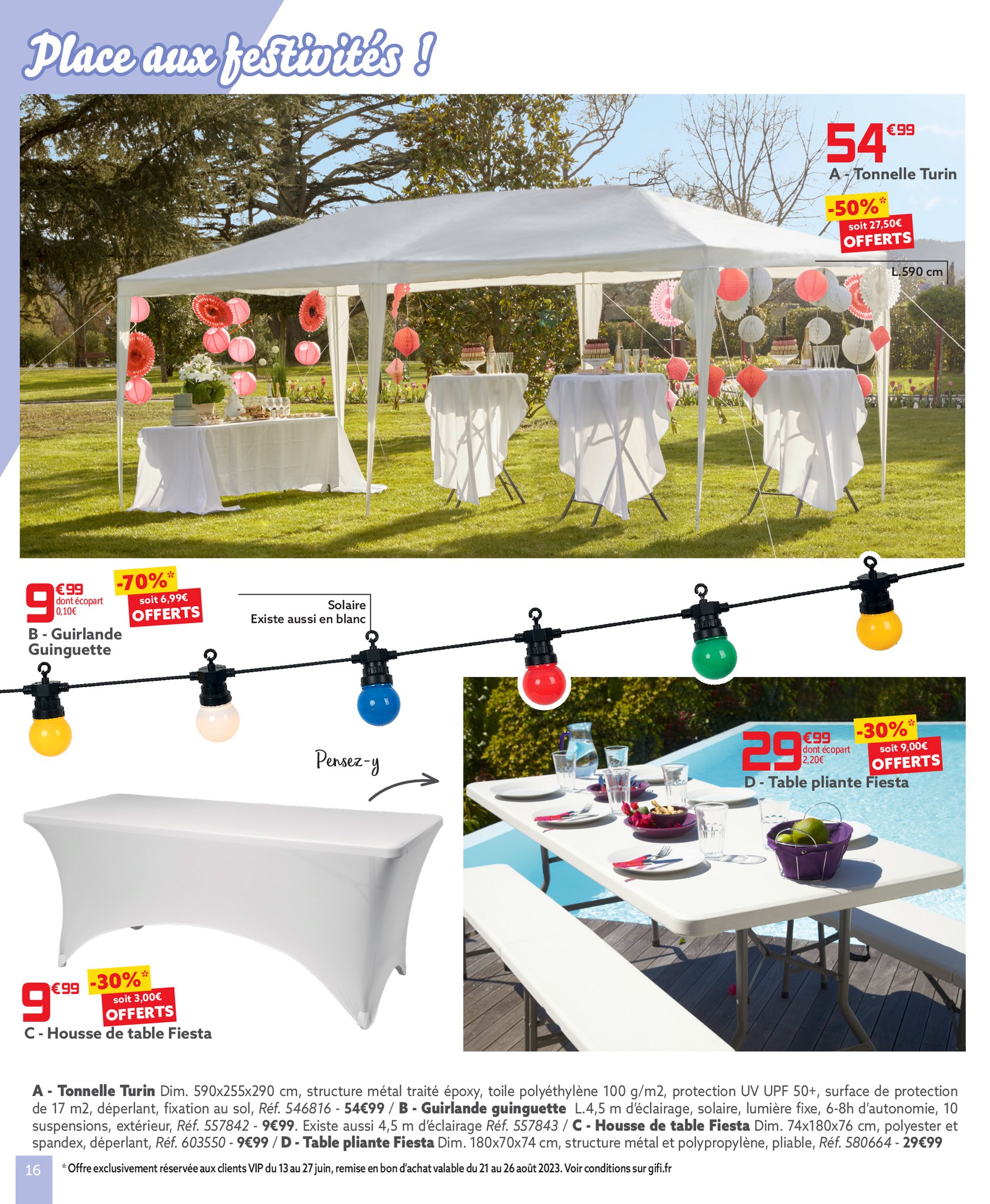 Catalogue GiFi 13 – 26 Juin 2023 Page 16
