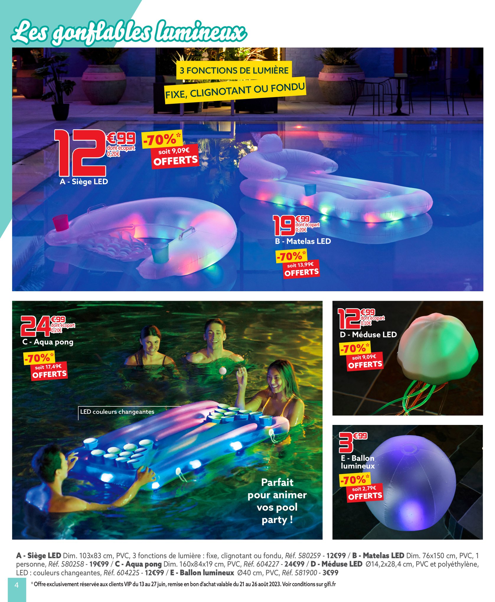 Catalogue GiFi 13 – 26 Juin 2023 Page 4