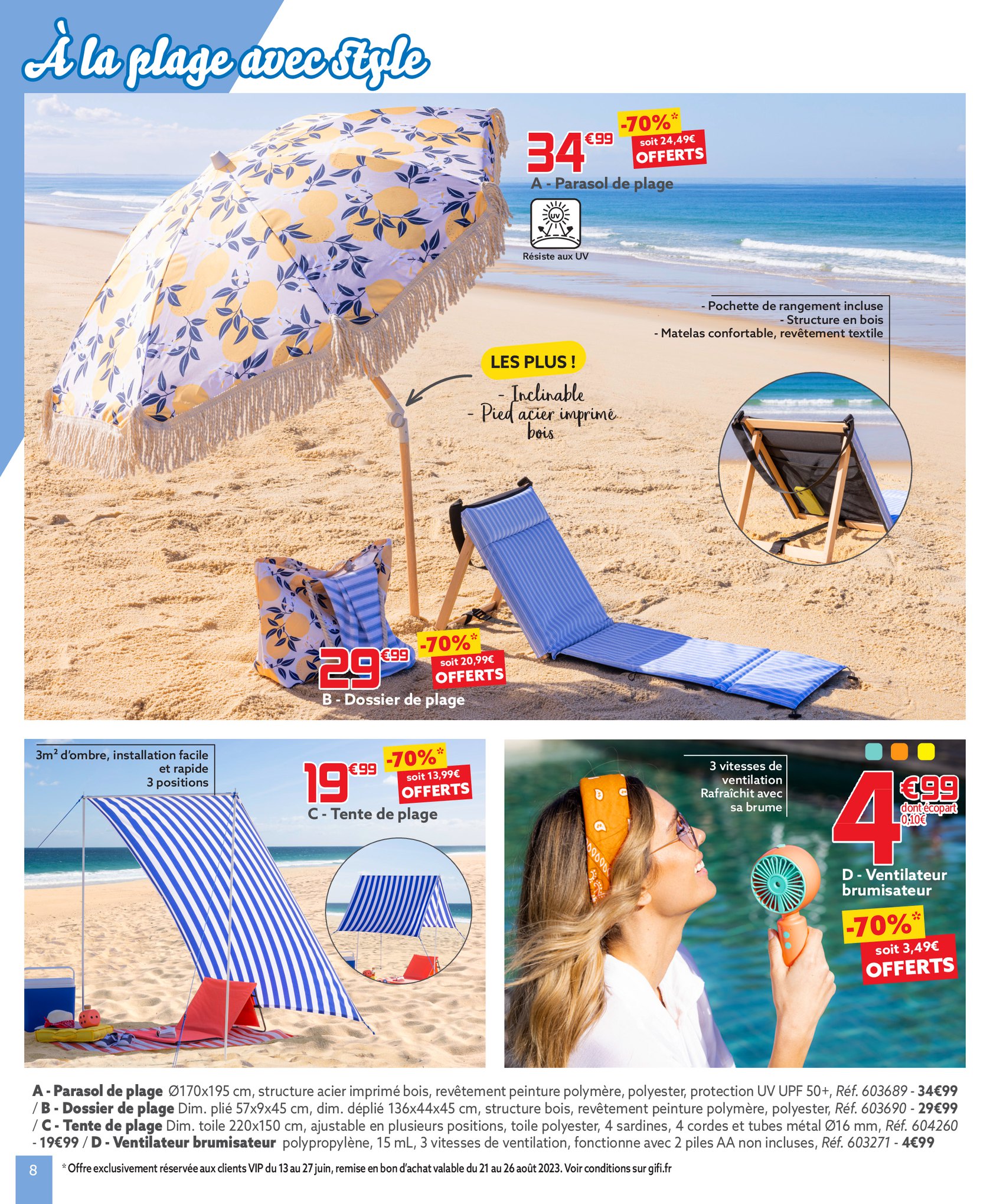Catalogue GiFi 13 – 26 Juin 2023 Page 8