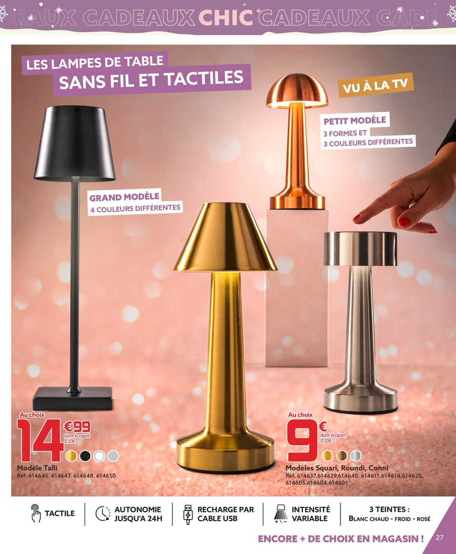 Catalogue GiFi 14 Novembre – 23 Décembre 2023 Page 27