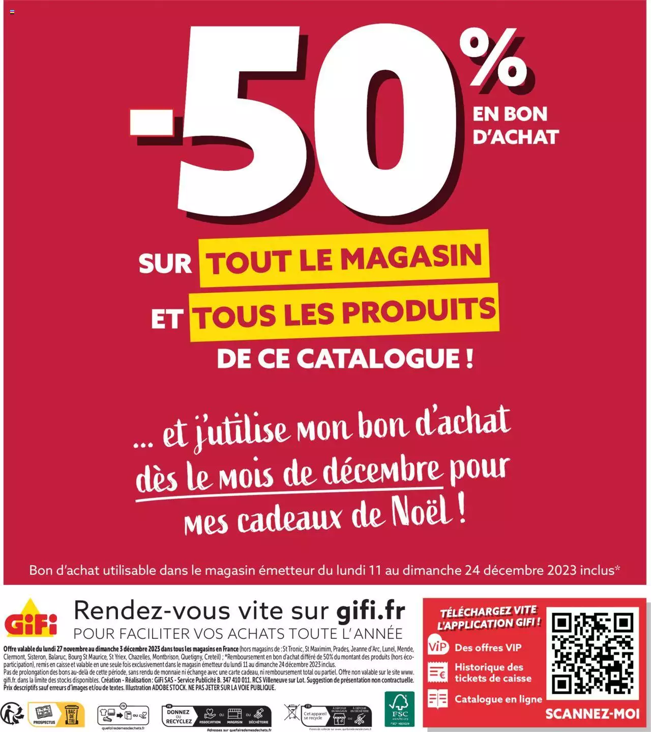 Catalogue GiFi 22 Nov – 3 Déc 2023 Page 30