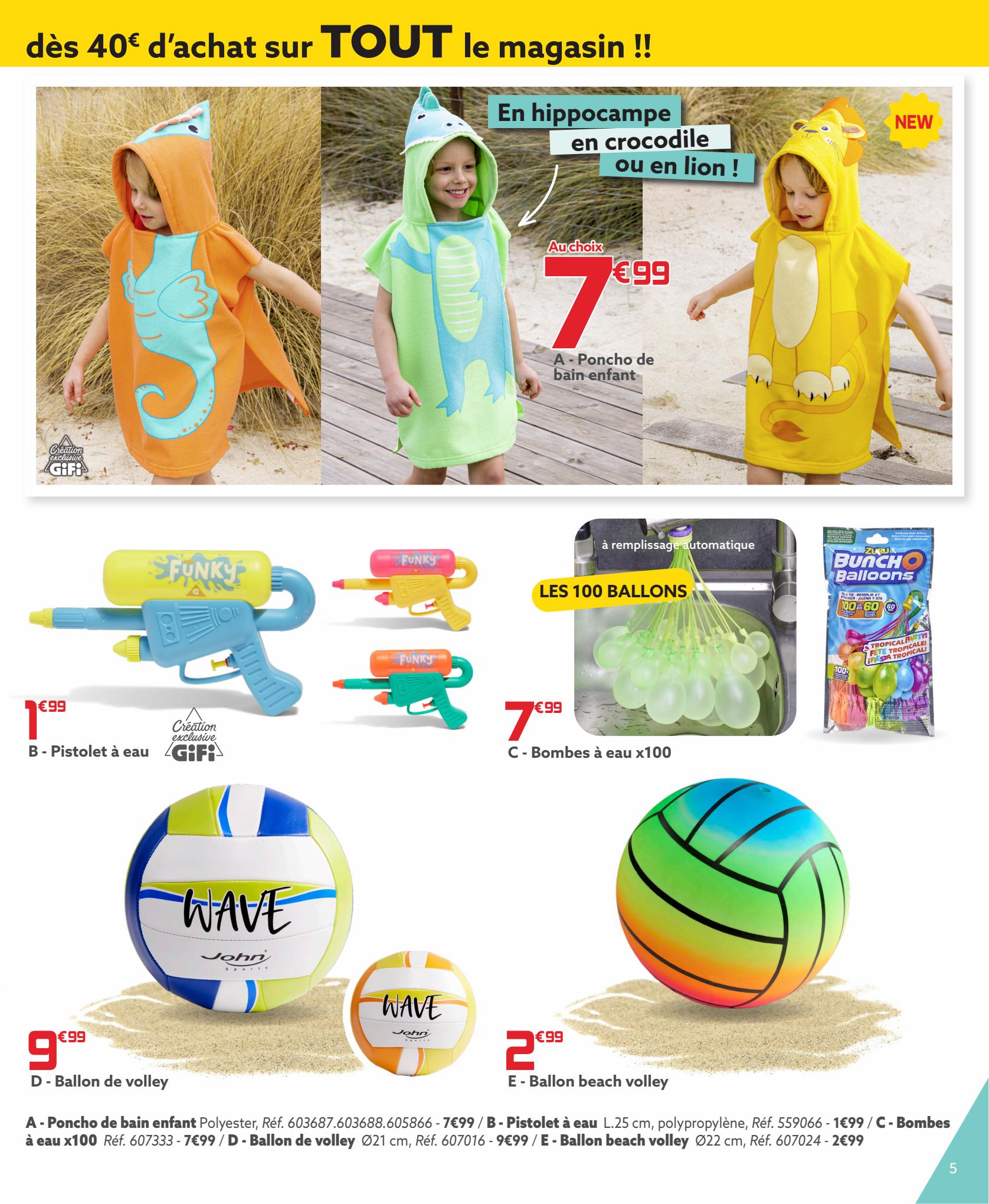 Catalogue GiFi 25 Juillet – 6 Août 2023 Page 5