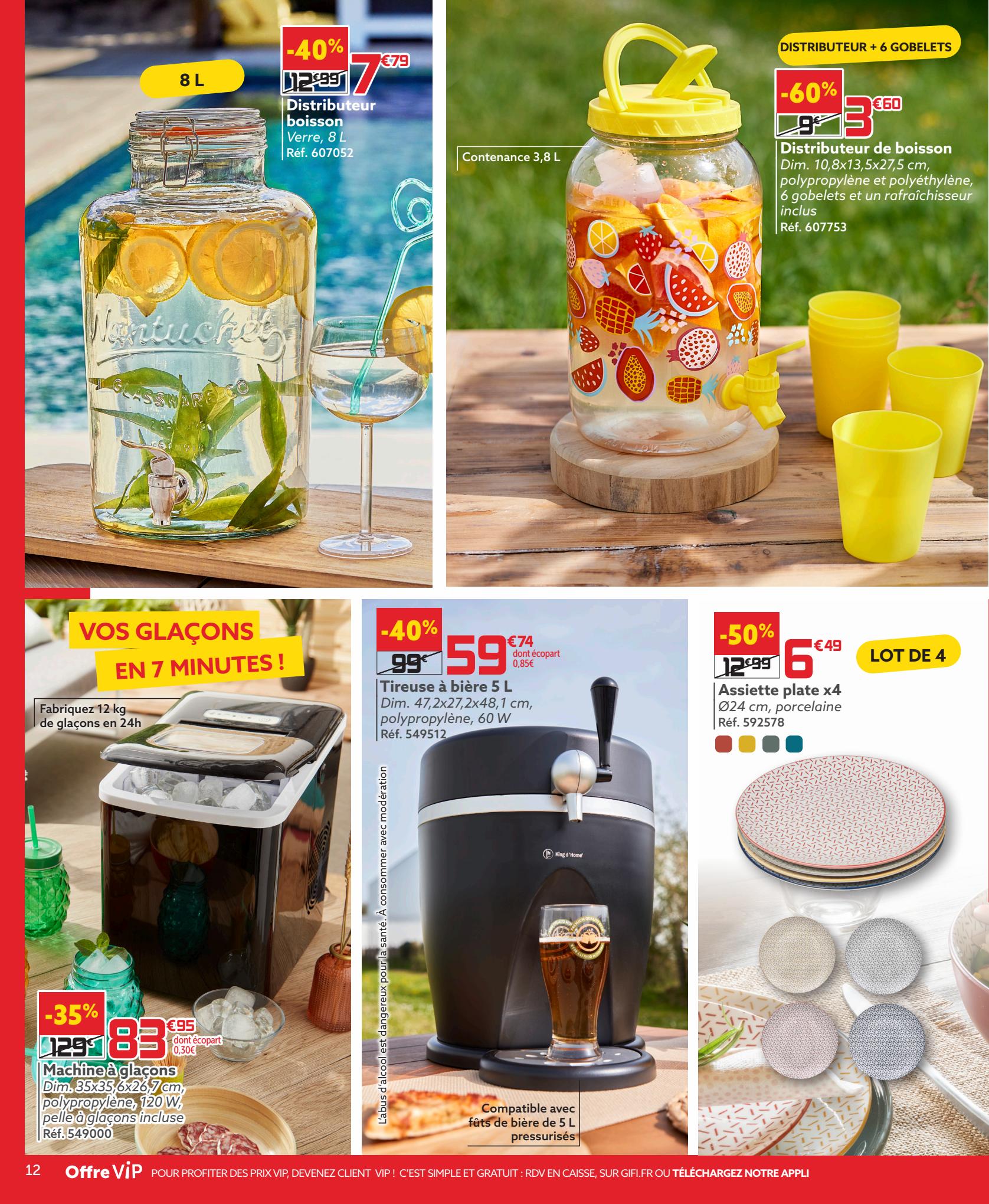 Catalogue GiFi 28 Juin – 9 Juillet 2023 Page 12