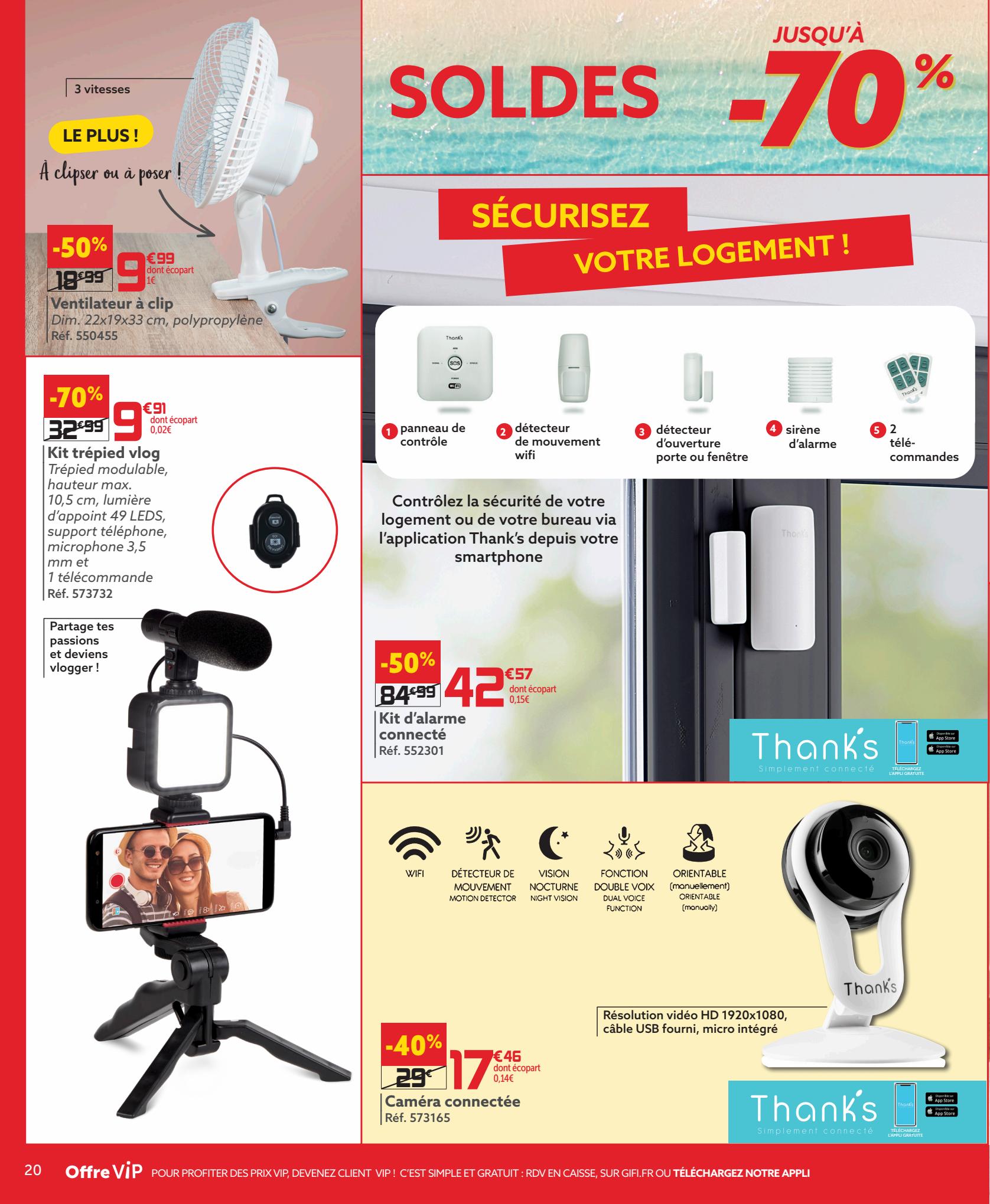 Catalogue GiFi 28 Juin – 9 Juillet 2023 Page 20