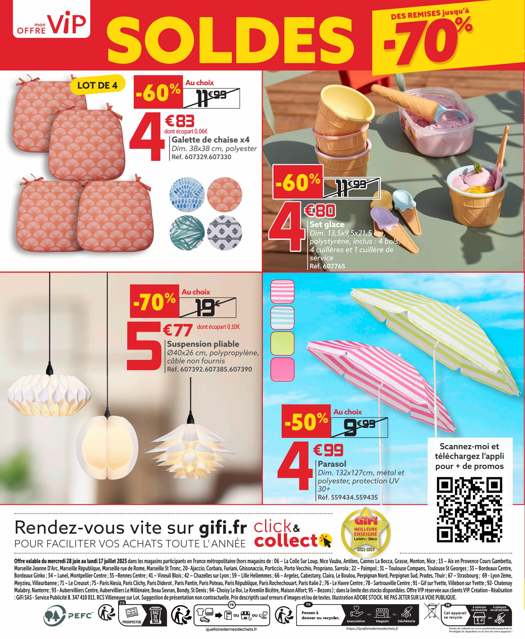 Catalogue GiFi 28 Juin – 9 Juillet 2023 Page 24