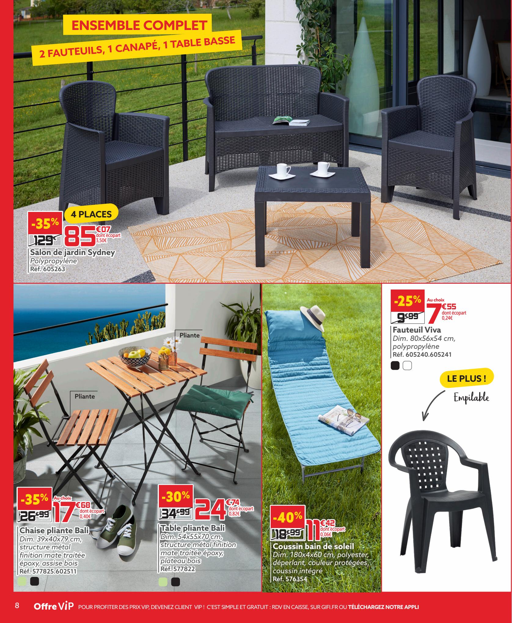 Catalogue GiFi 28 Juin – 9 Juillet 2023 Page 8