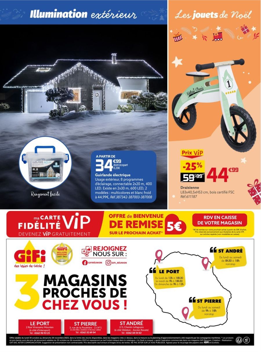 Catalogue GiFi 30 Octobre – 26 Novembre 2023 Page 29