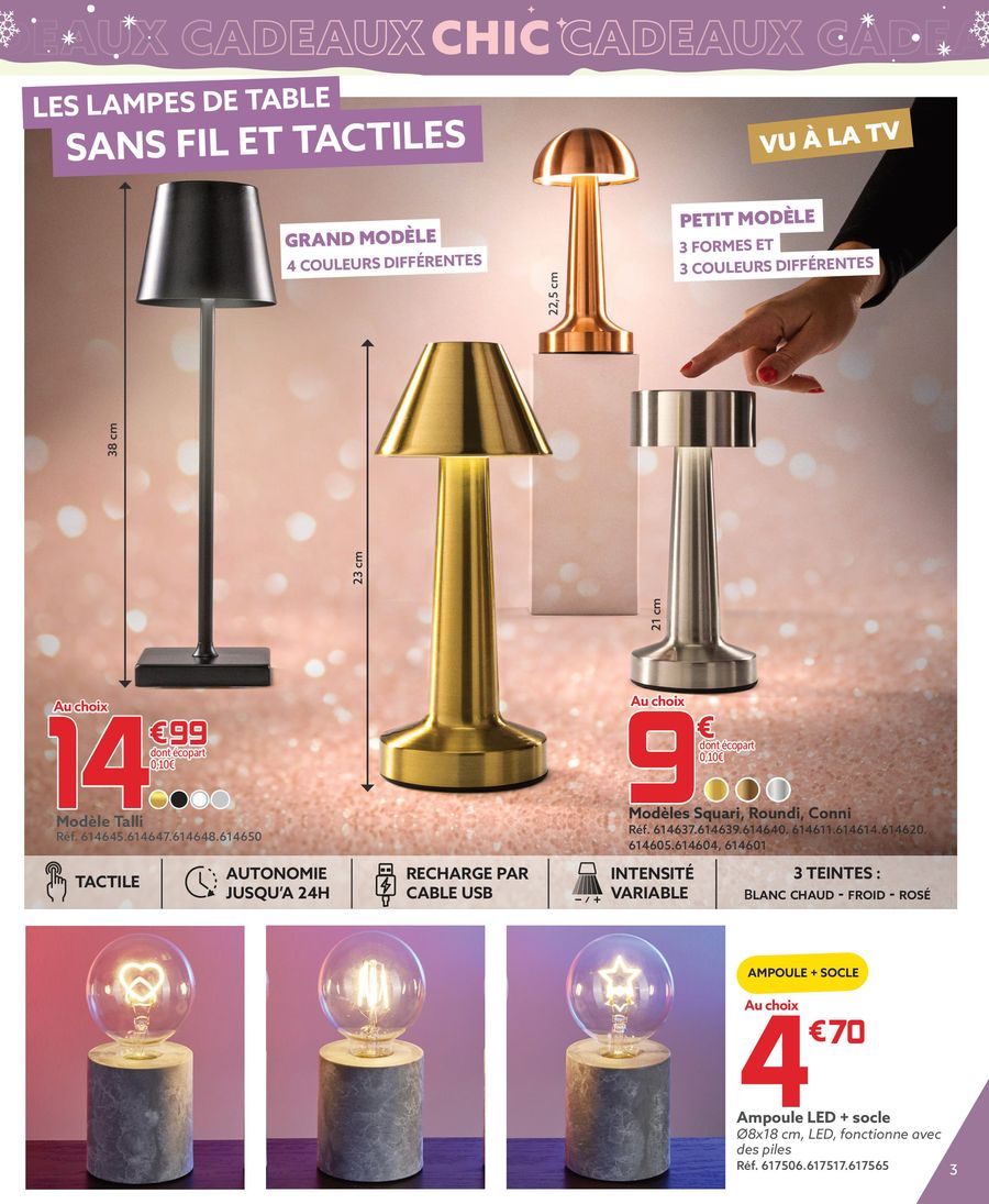 Catalogue GiFi 5 – 13 Décembre 2023 Page 3