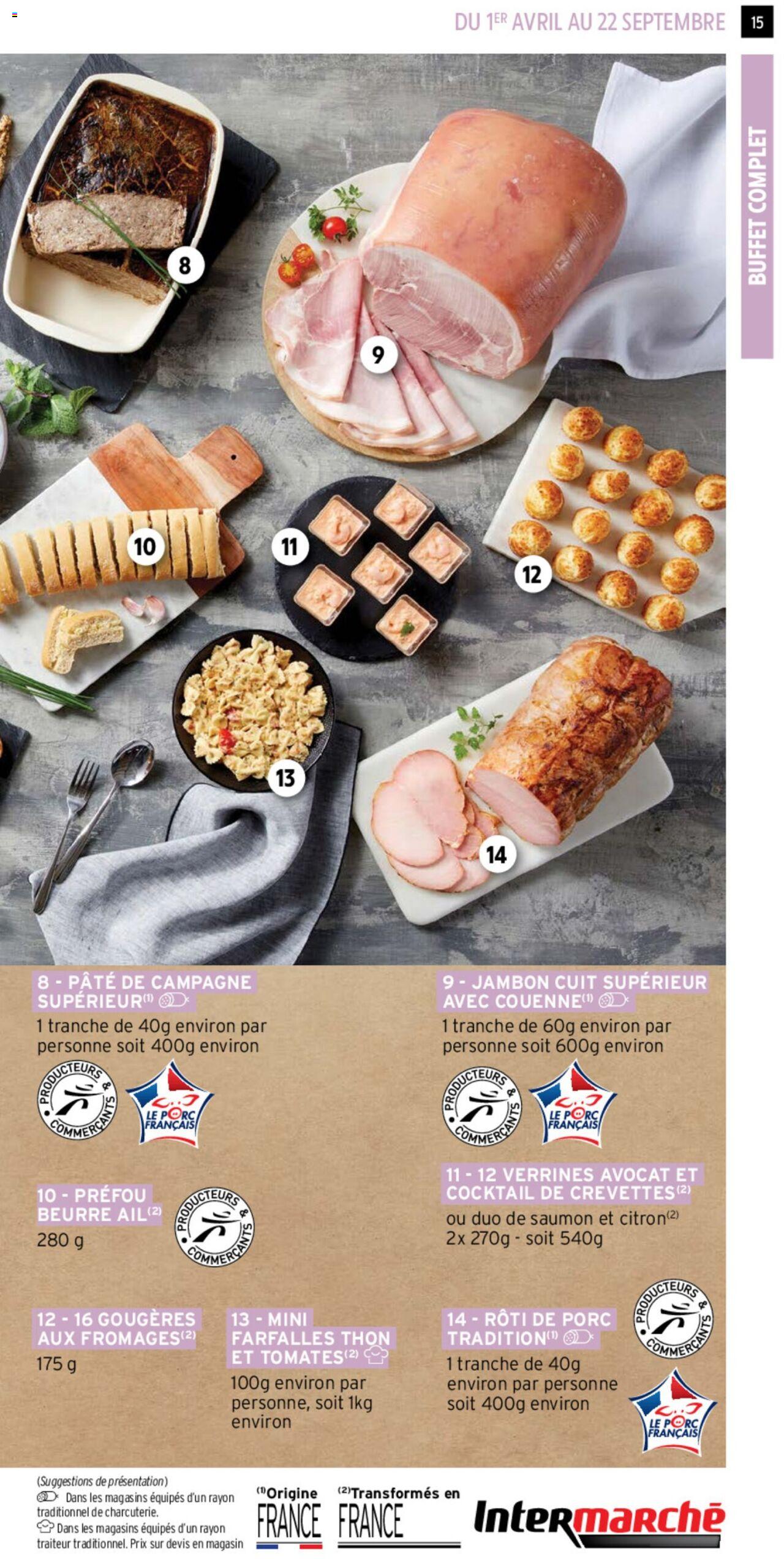 Catalogue Intermarché 1 Avr – 22 Sep 2024 Page 15
