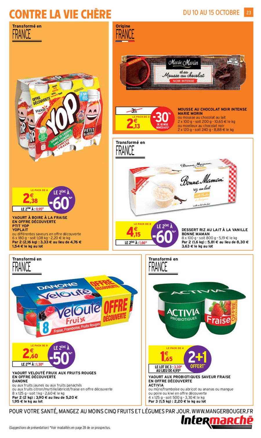 Catalogue Intermarché 10 – 15 Octobre 2023 Page 15