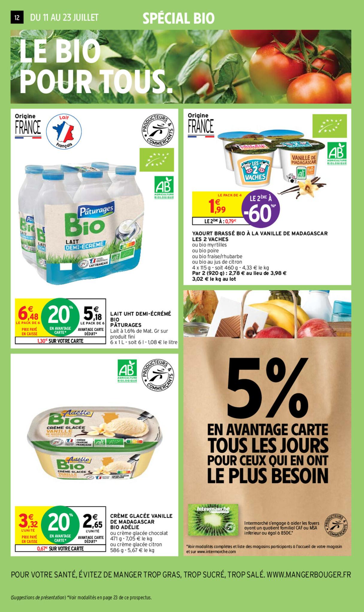 Catalogue Intermarché 11 – 23 Juillet 2023 Page 12