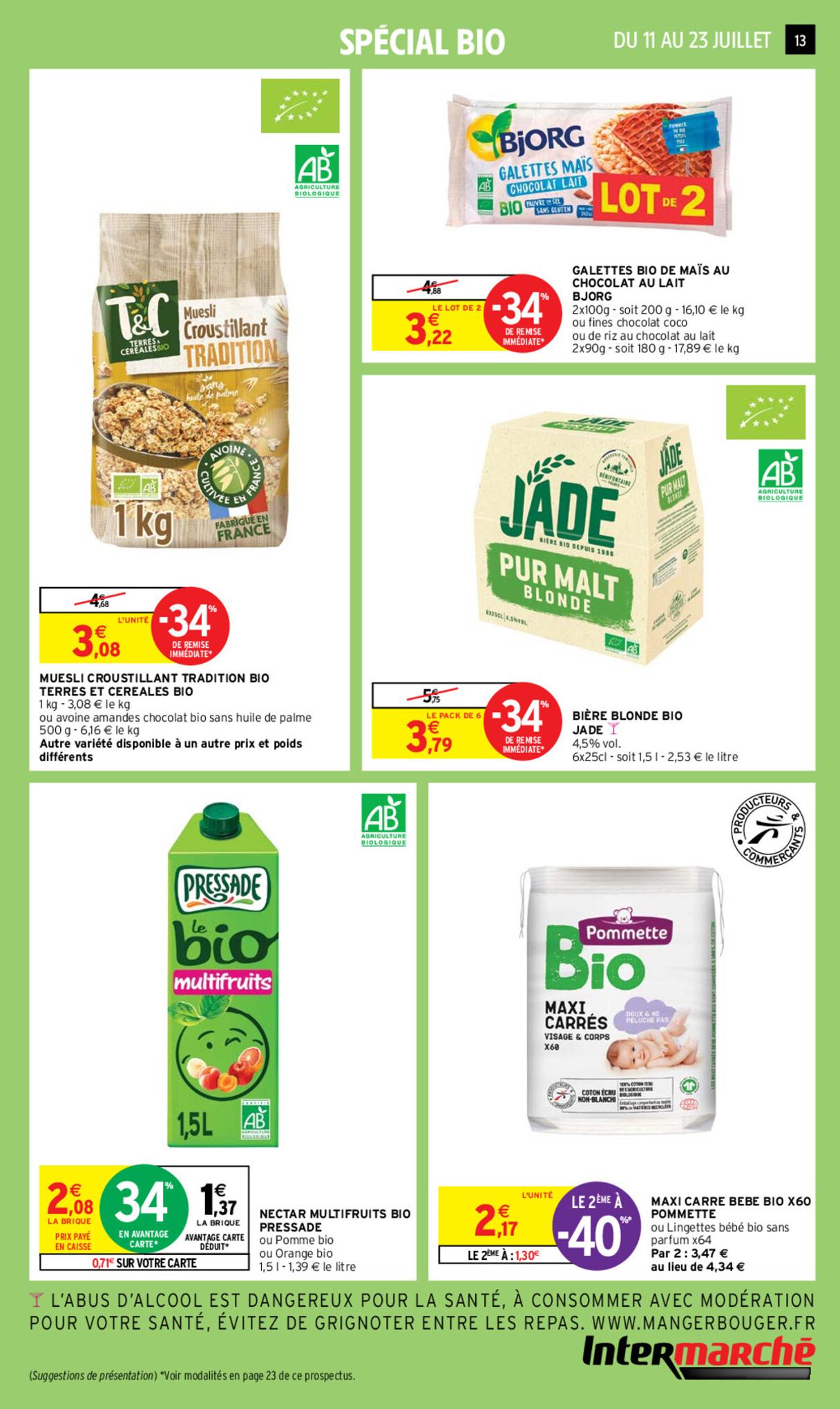 Catalogue Intermarché 11 – 23 Juillet 2023 Page 13