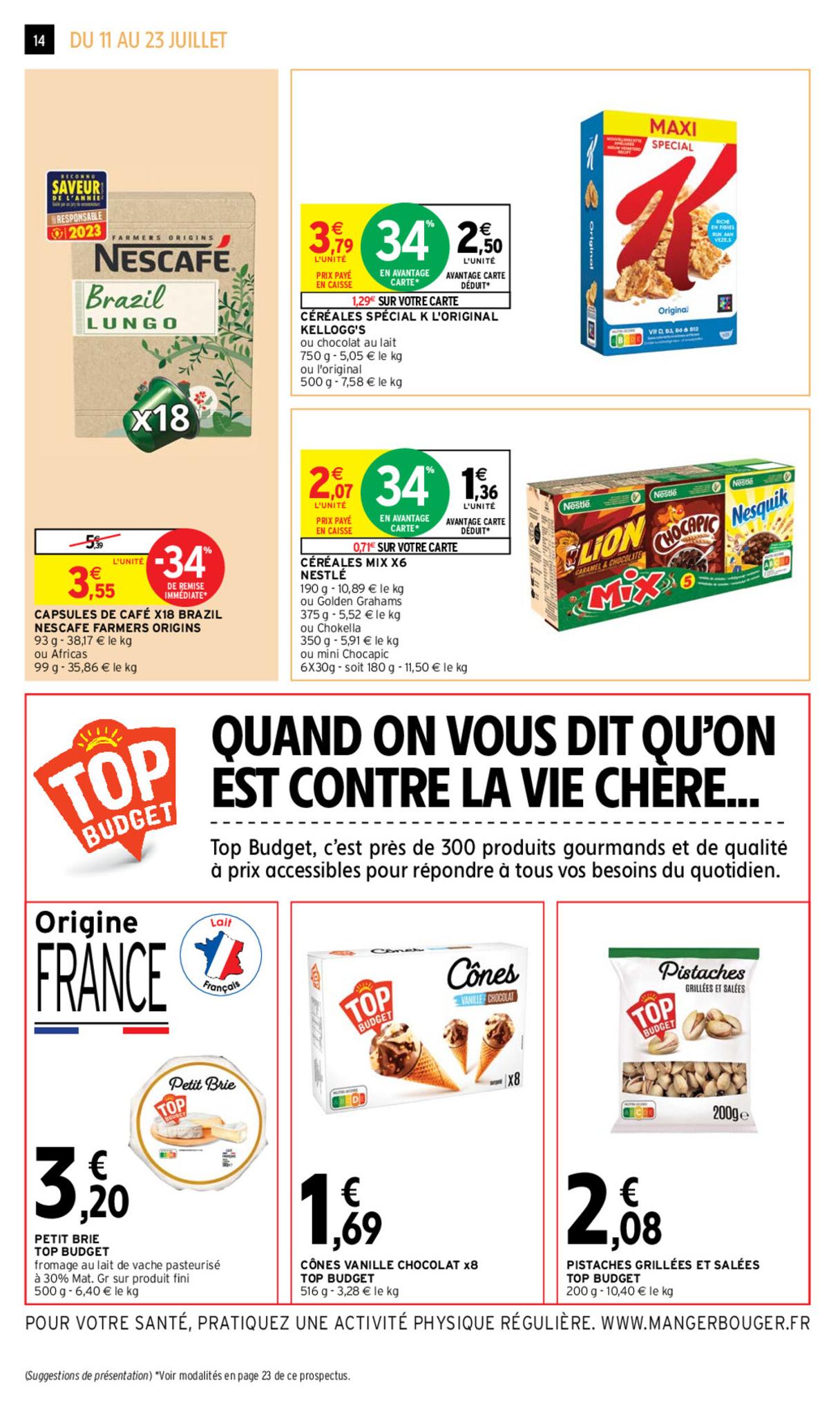 Catalogue Intermarché 11 – 23 Juillet 2023 Page 14