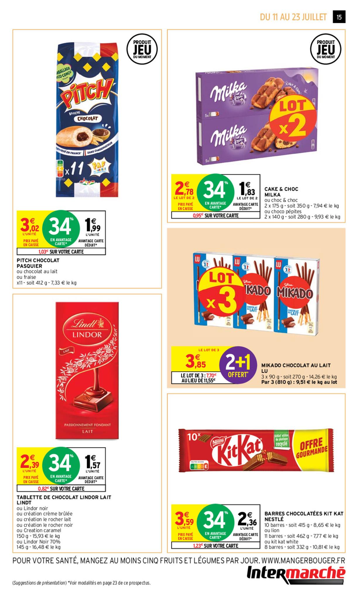 Catalogue Intermarché 11 – 23 Juillet 2023 Page 15