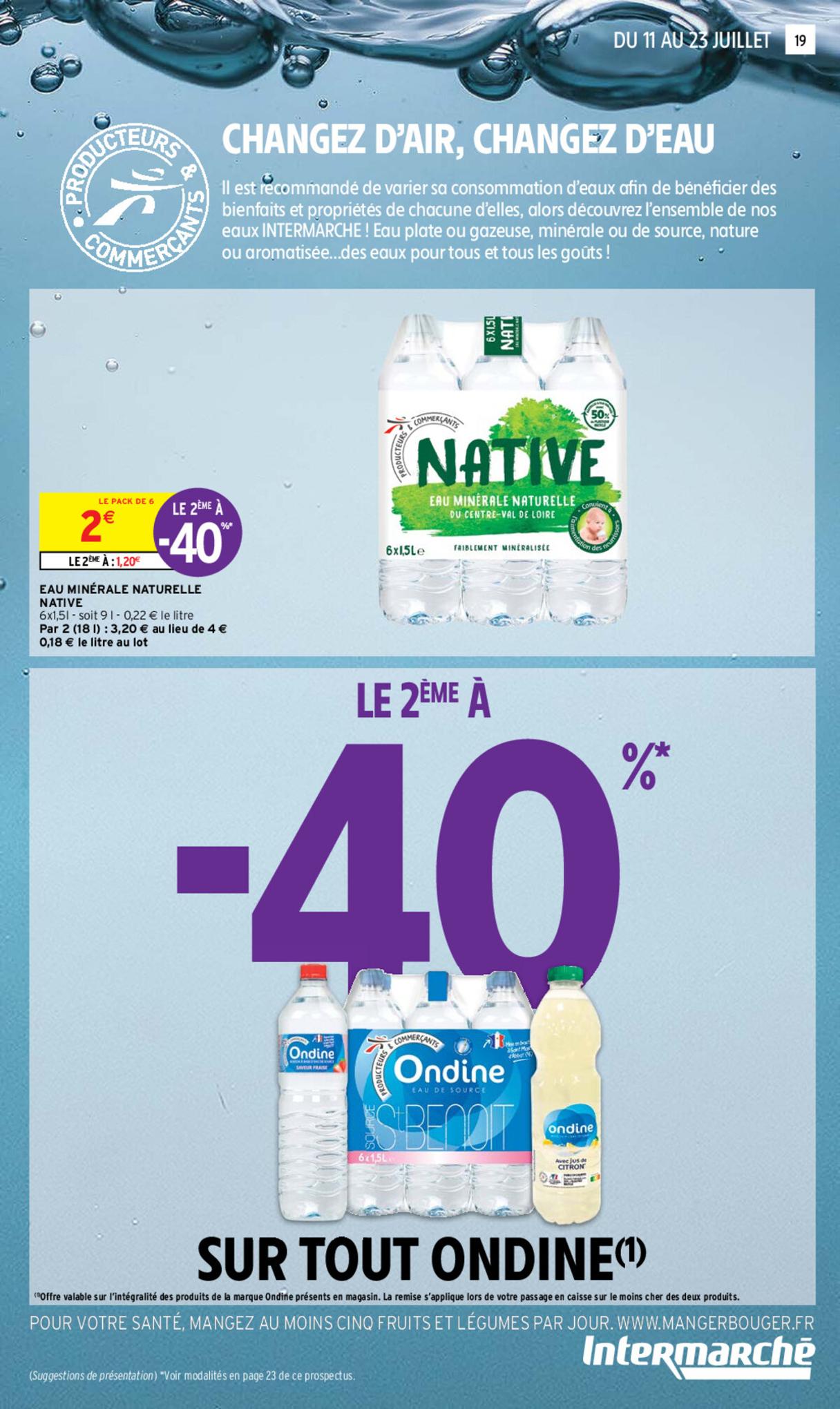 Catalogue Intermarché 11 – 23 Juillet 2023 Page 19