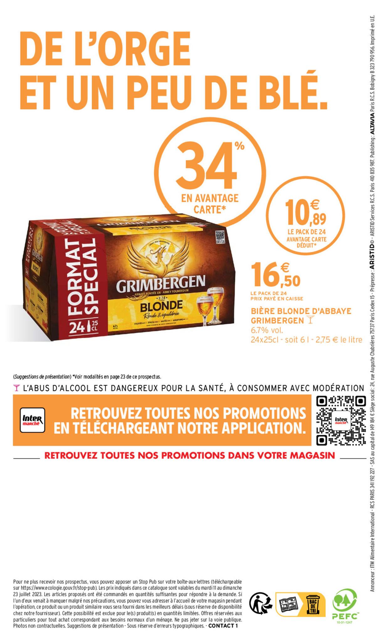 Catalogue Intermarché 11 – 23 Juillet 2023 Page 26