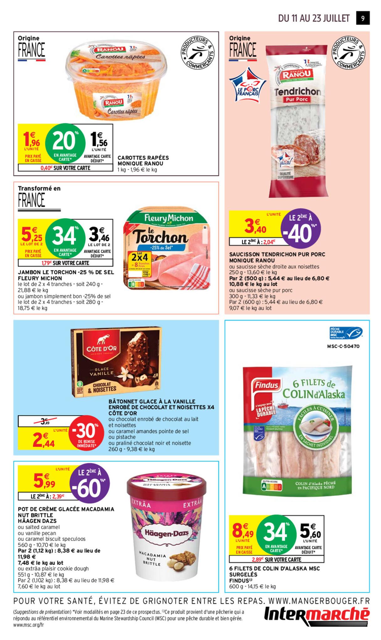 Catalogue Intermarché 11 – 23 Juillet 2023 Page 9