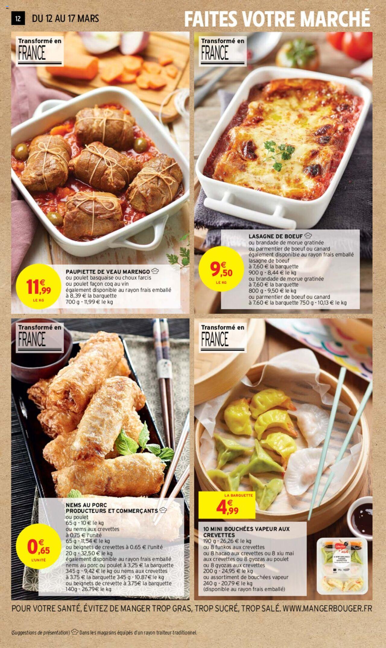 Catalogue Intermarché 12 – 17 Mars 2024 Page 12