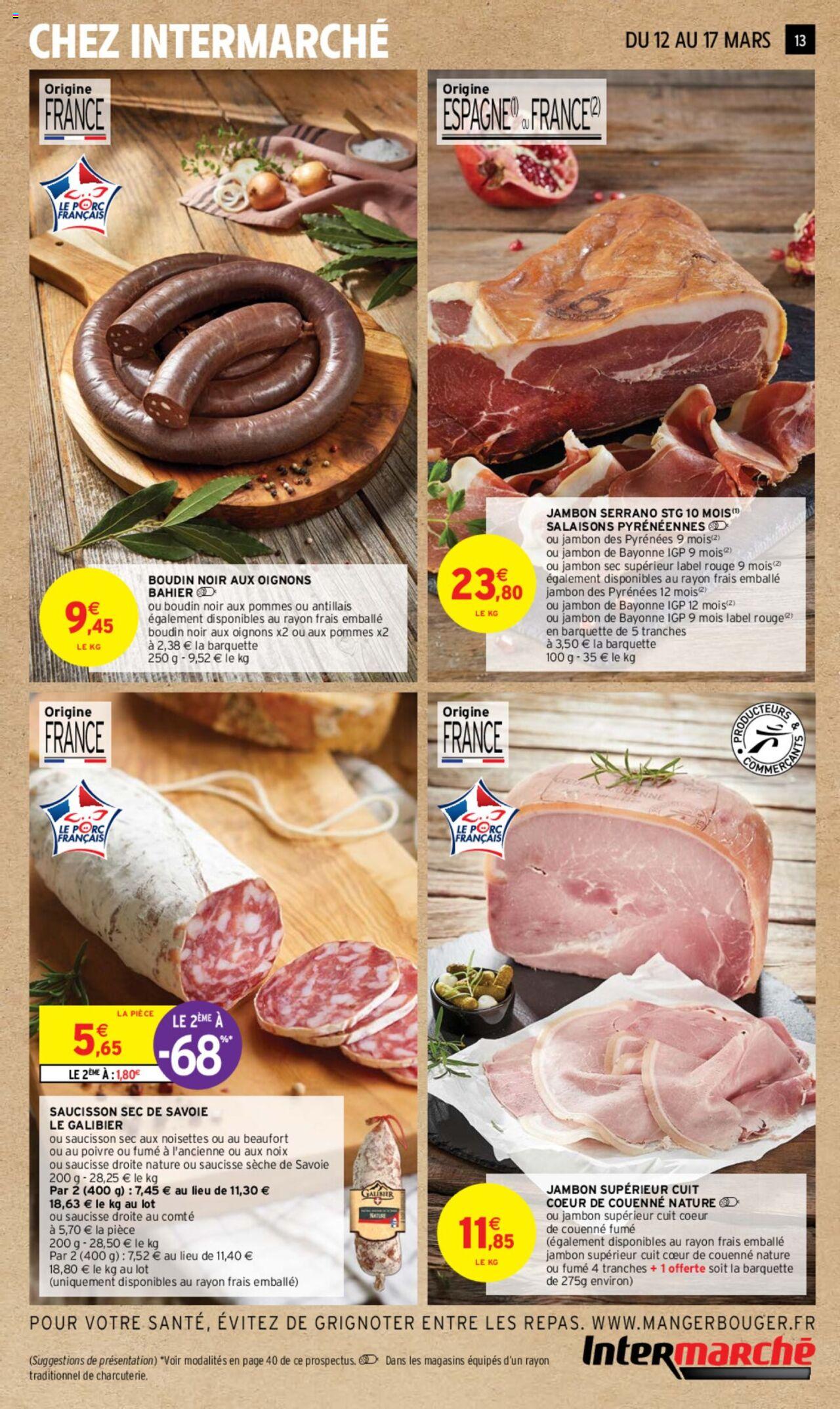 Catalogue Intermarché 12 – 17 Mars 2024 Page 13