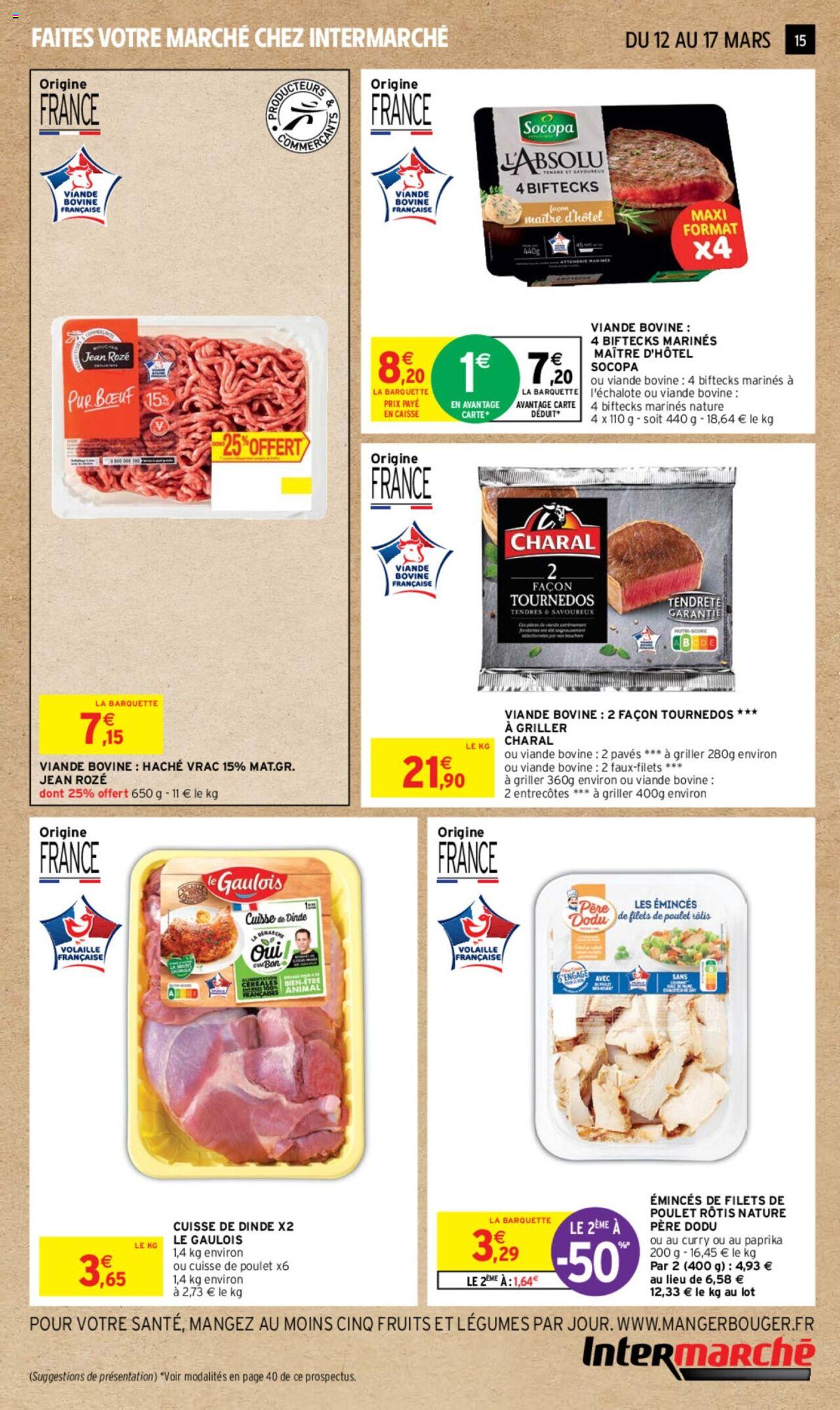 Catalogue Intermarché 12 – 17 Mars 2024 Page 15