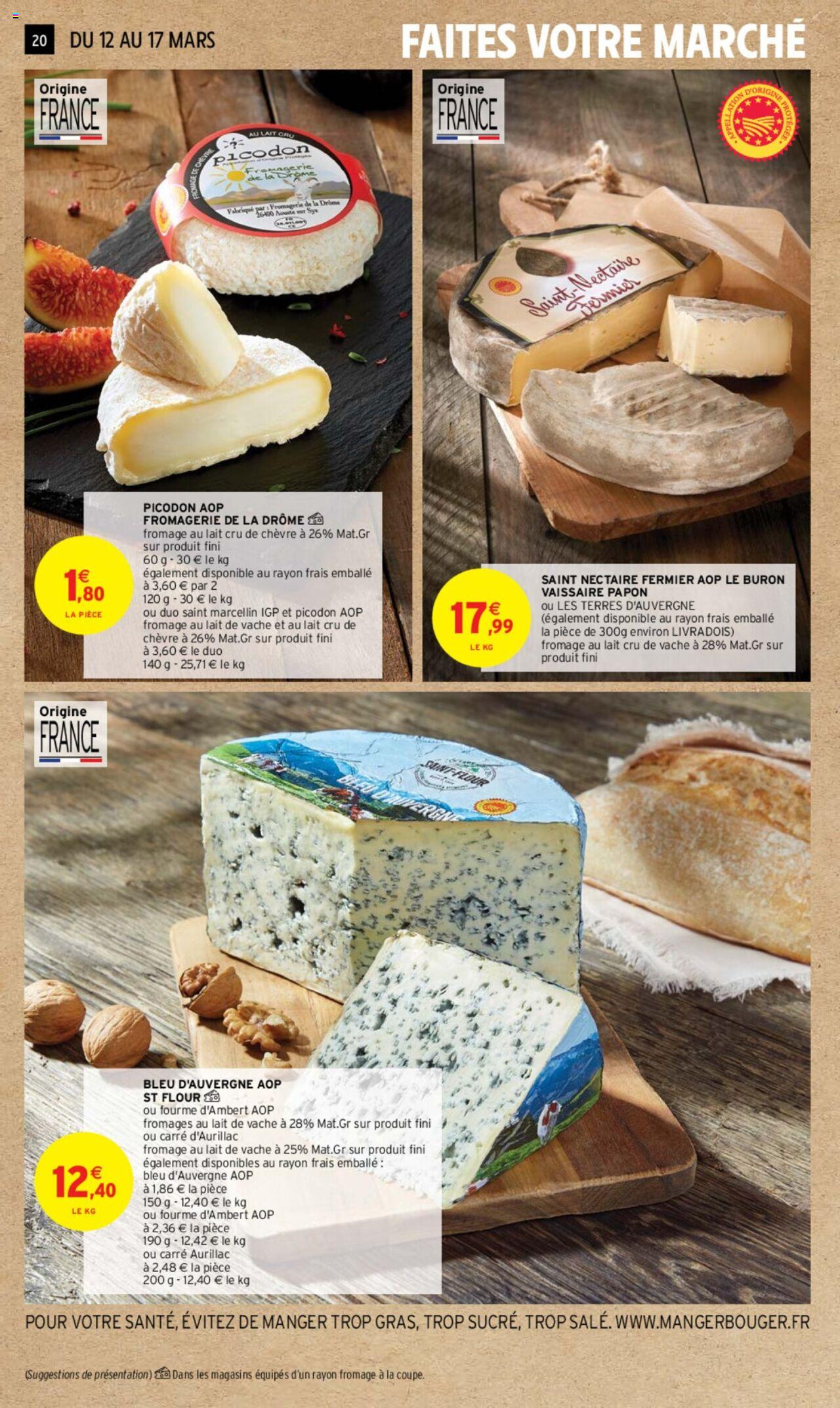 Catalogue Intermarché 12 – 17 Mars 2024 Page 20
