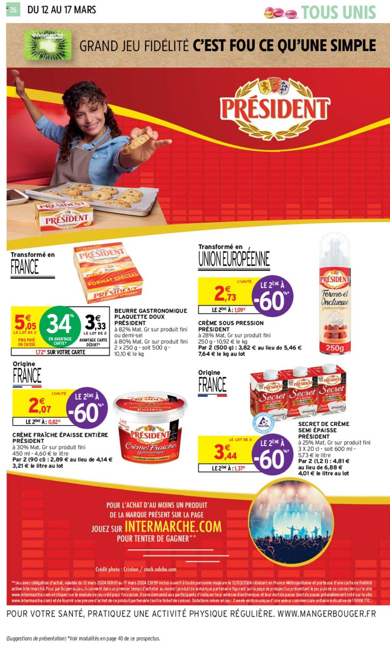 Catalogue Intermarché 12 – 17 Mars 2024 Page 26