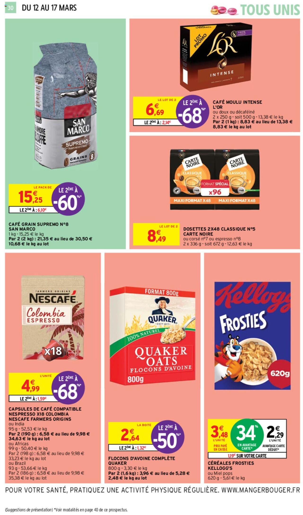Catalogue Intermarché 12 – 17 Mars 2024 Page 30