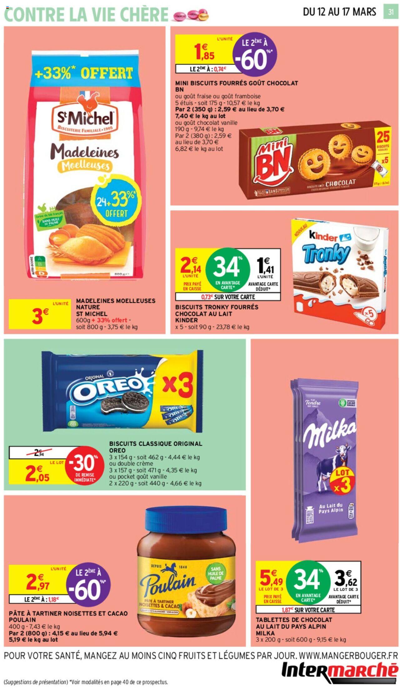 Catalogue Intermarché 12 – 17 Mars 2024 Page 31