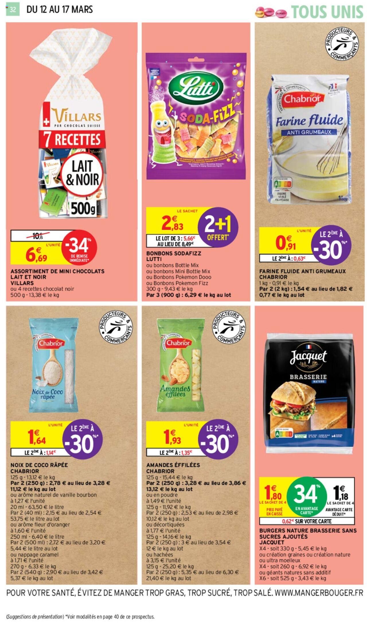 Catalogue Intermarché 12 – 17 Mars 2024 Page 32