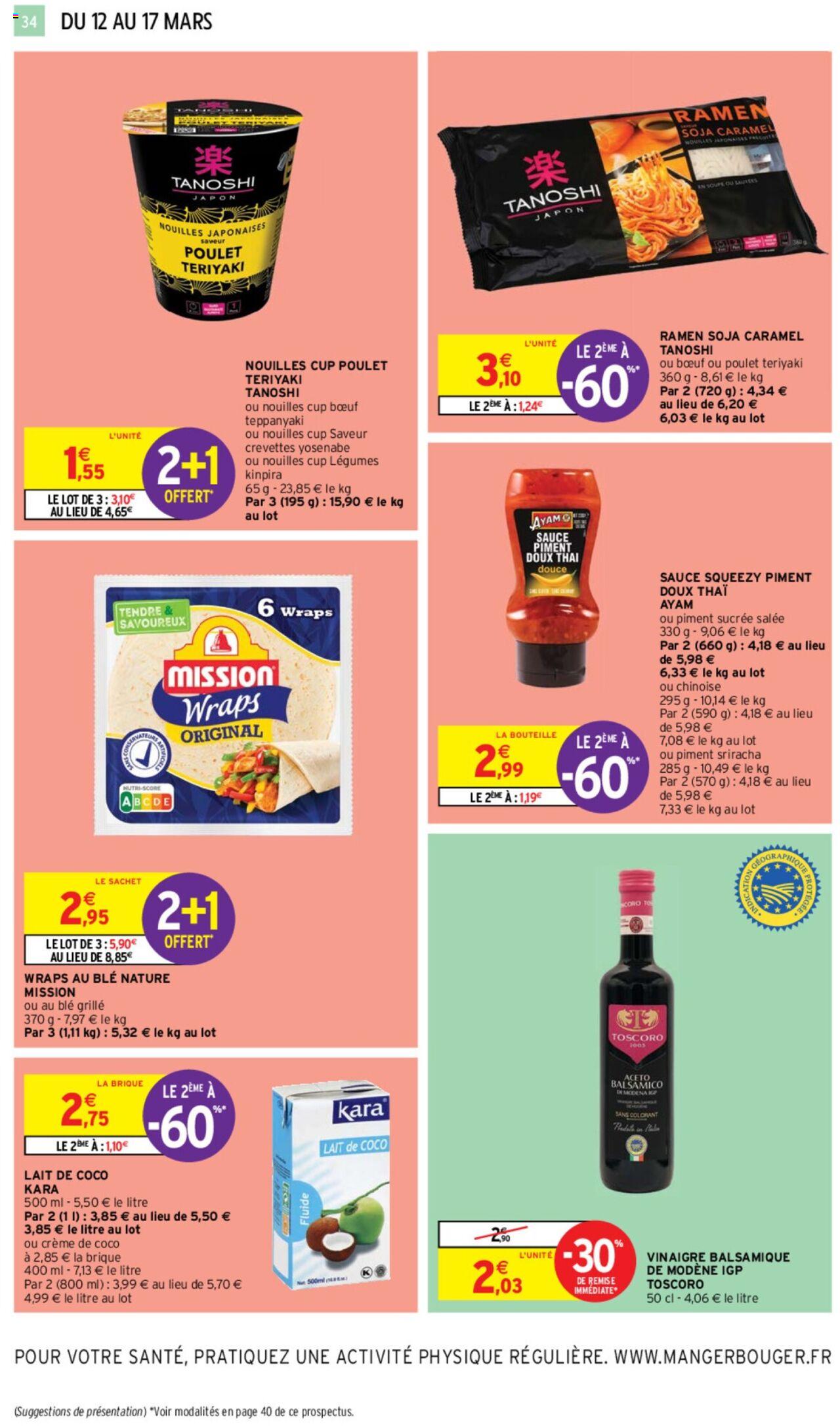 Catalogue Intermarché 12 – 17 Mars 2024 Page 34