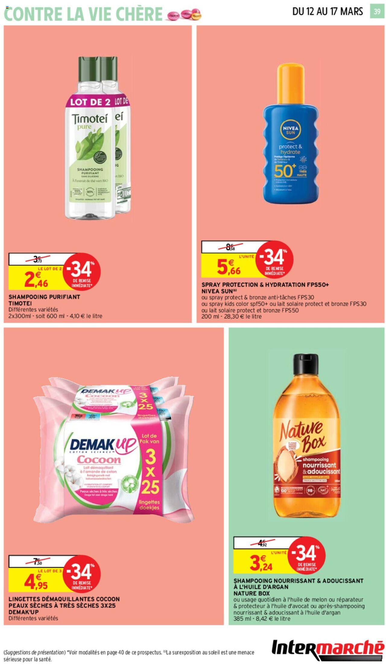 Catalogue Intermarché 12 – 17 Mars 2024 Page 39