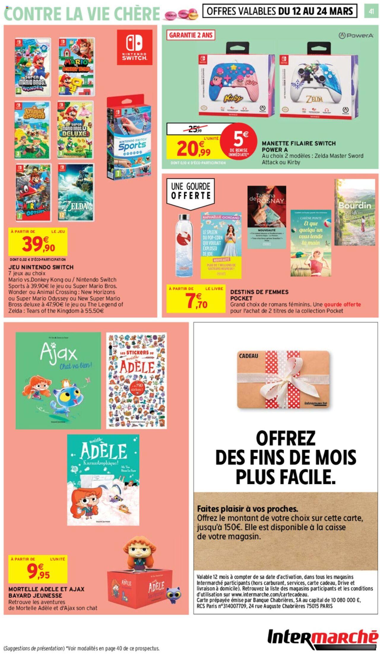 Catalogue Intermarché 12 – 17 Mars 2024 Page 41