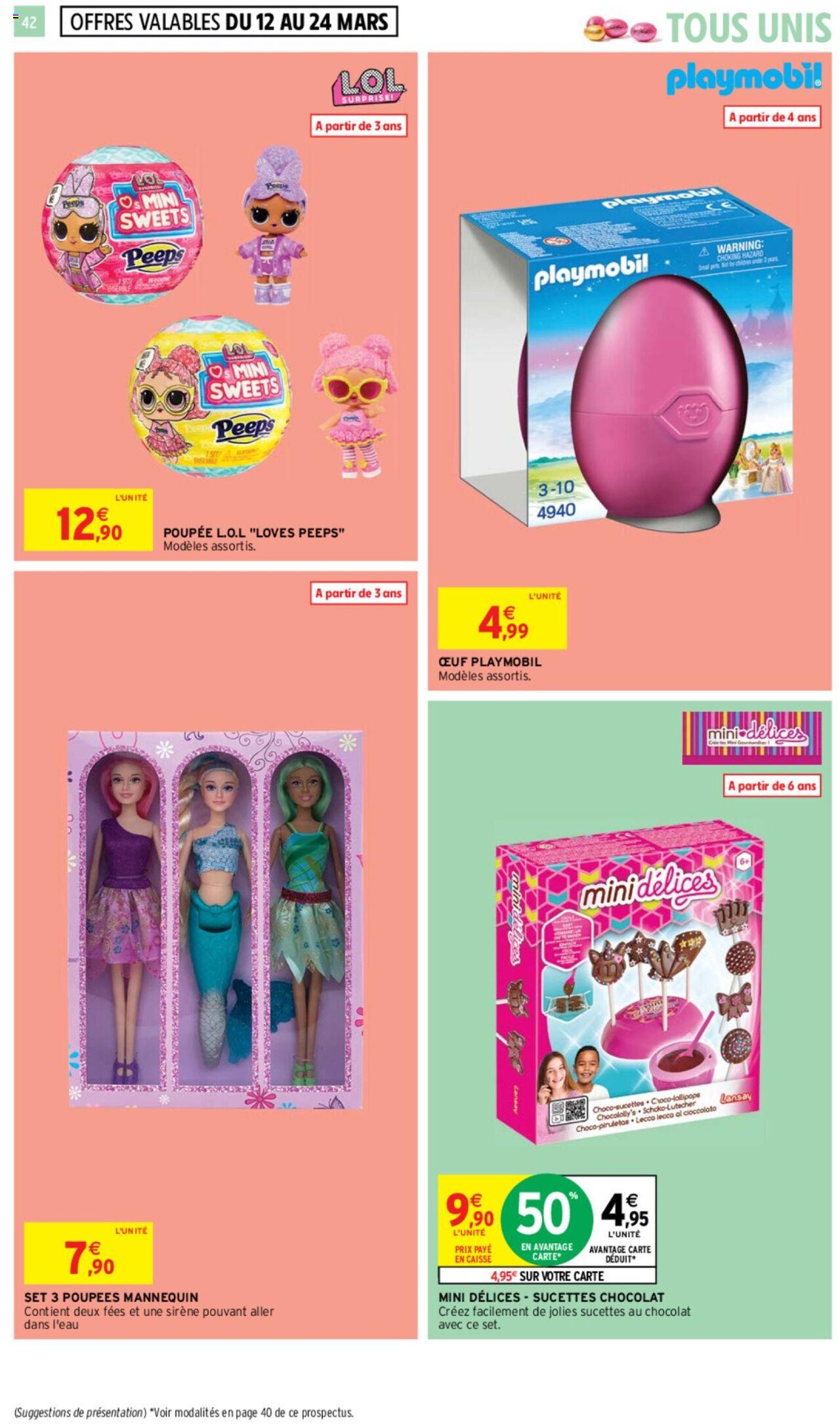 Catalogue Intermarché 12 – 17 Mars 2024 Page 42