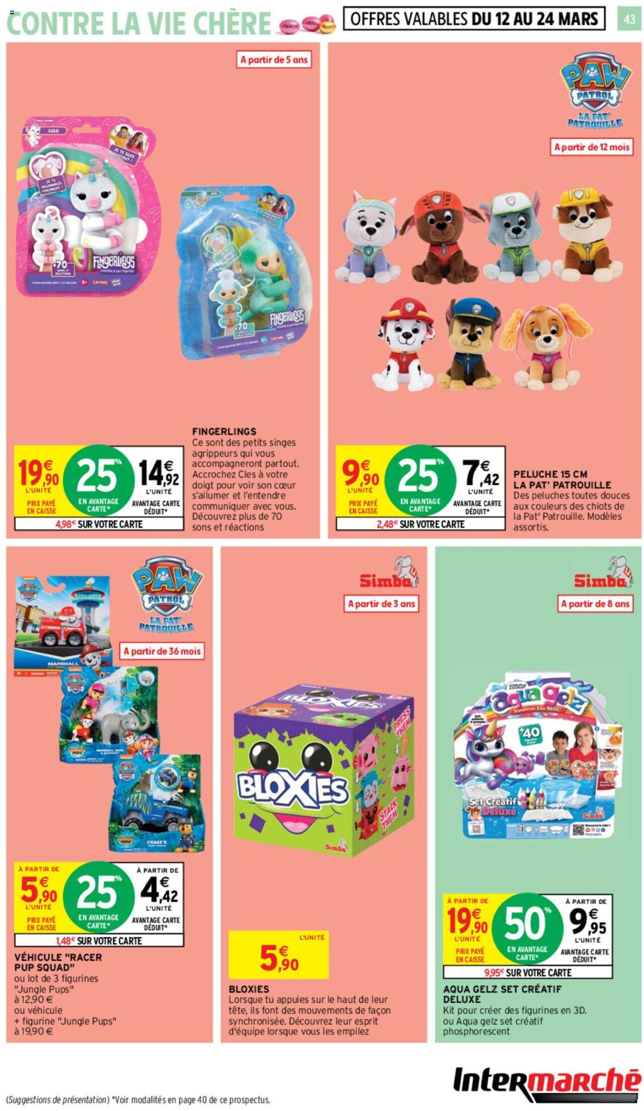 Catalogue Intermarché 12 – 17 Mars 2024 Page 43