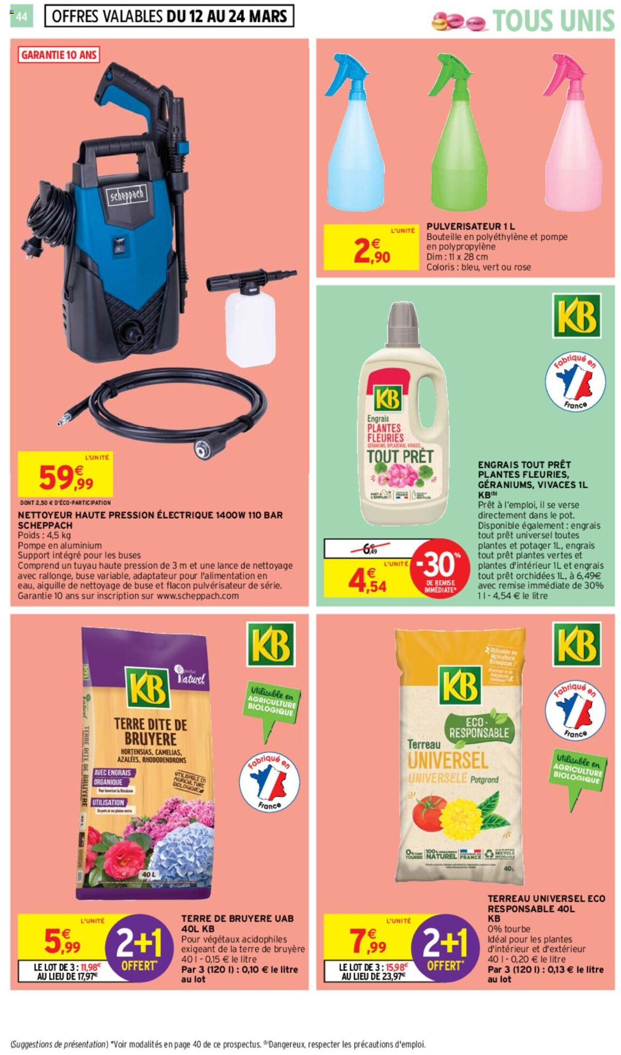 Catalogue Intermarché 12 – 17 Mars 2024 Page 44
