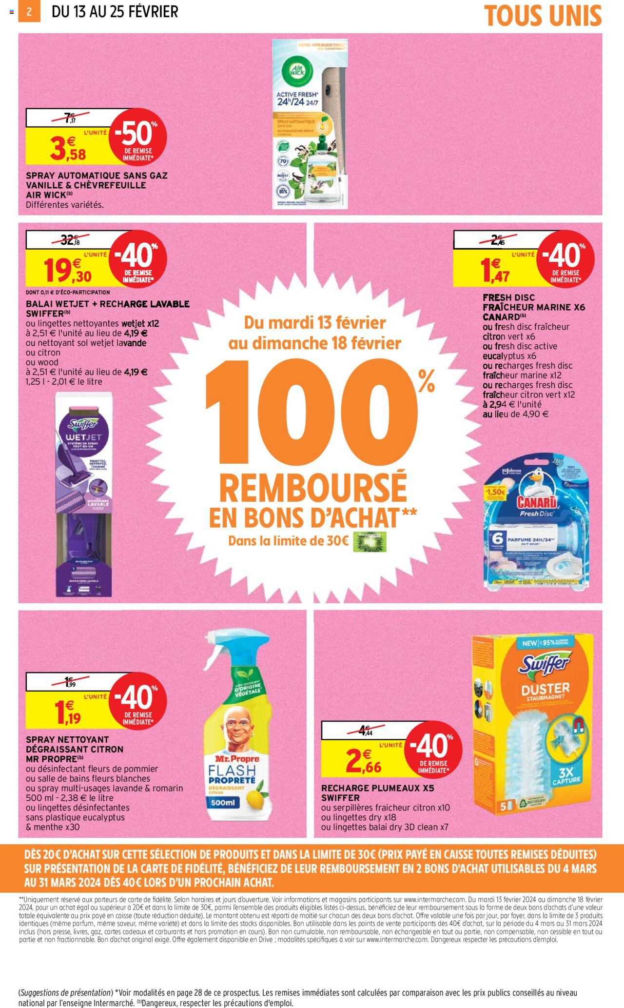 Catalogue Intermarché 13 – 25 Février 2024 Page 2