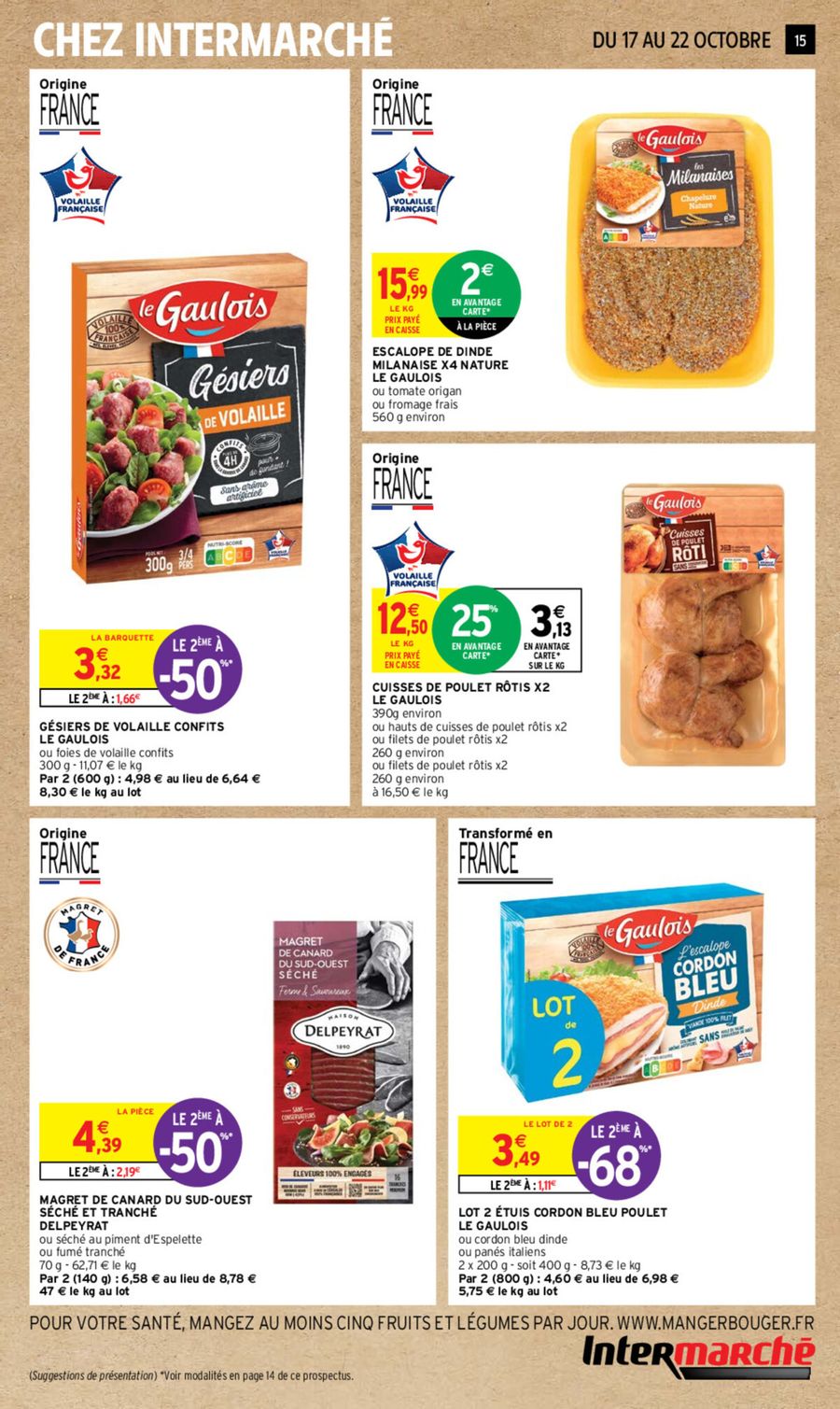 Catalogue Intermarché 17 – 22 Octobre 2023 Page 6