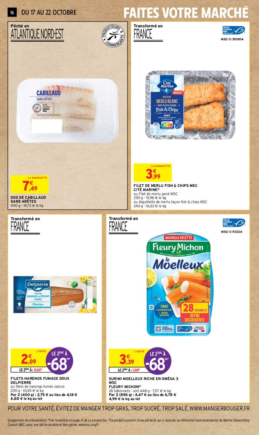 Catalogue Intermarché 17 – 22 Octobre 2023 Page 7
