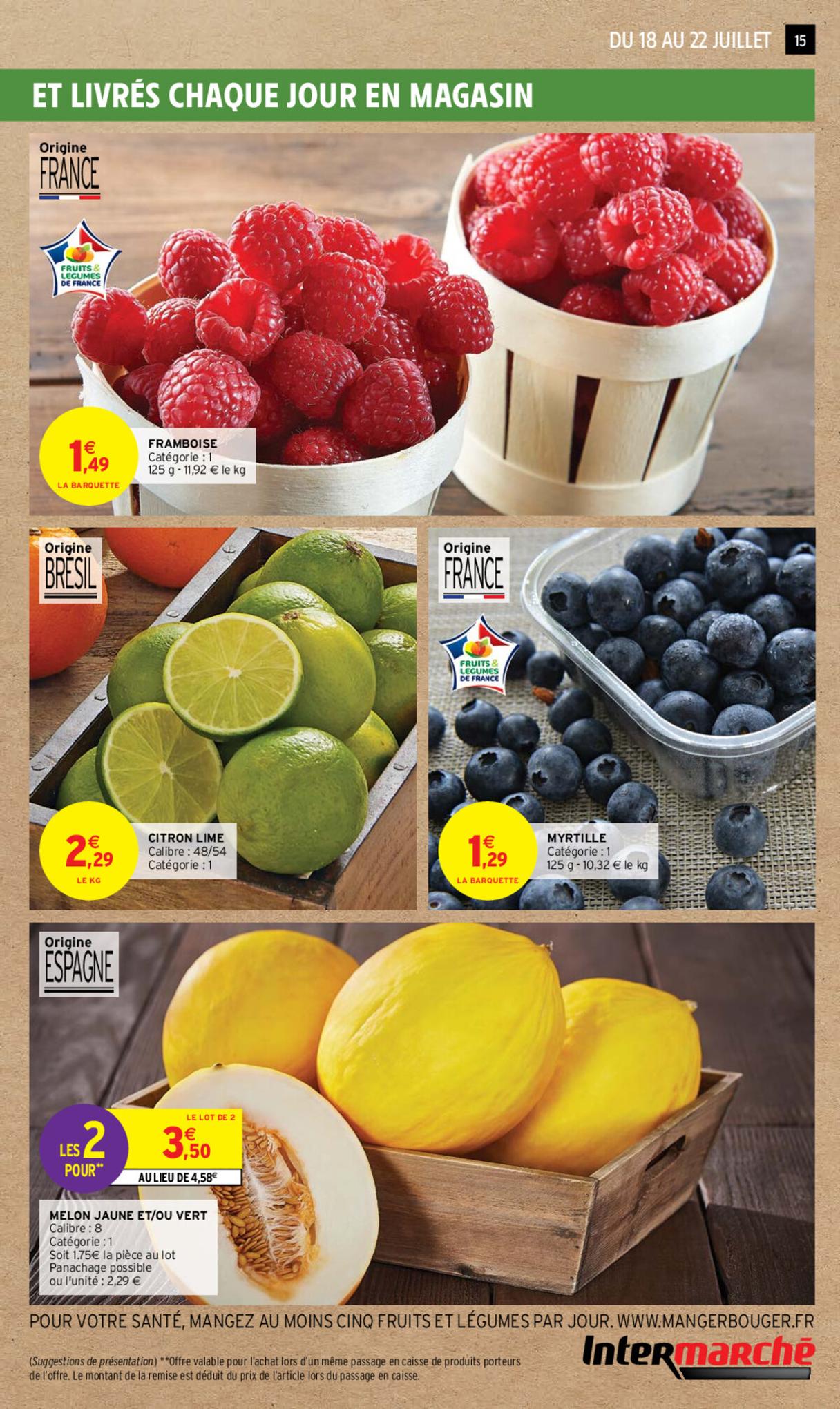 Catalogue Intermarché 18 – 23 Juillet 2023 Page 15