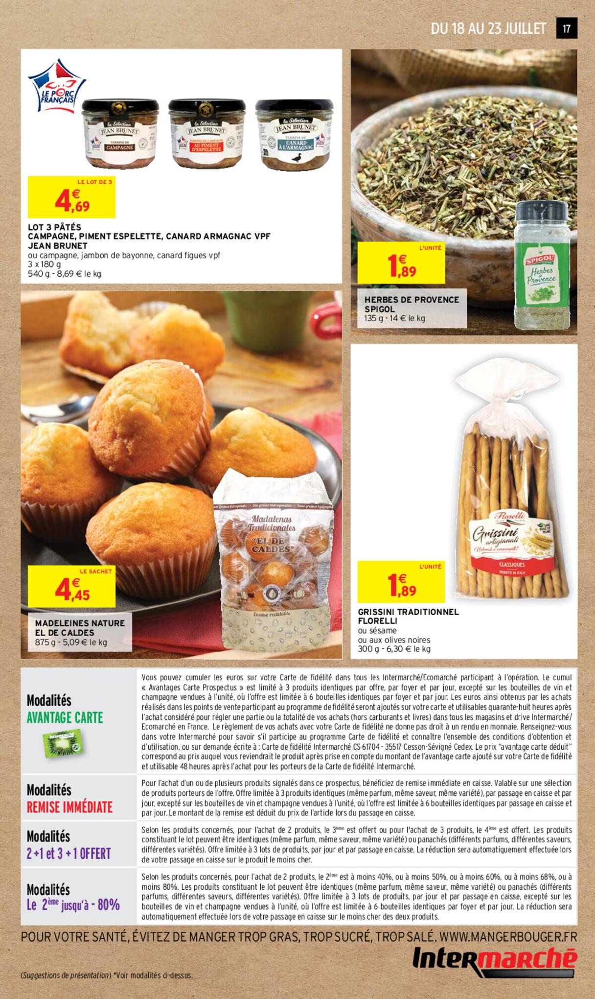 Catalogue Intermarché 18 – 23 Juillet 2023 Page 17